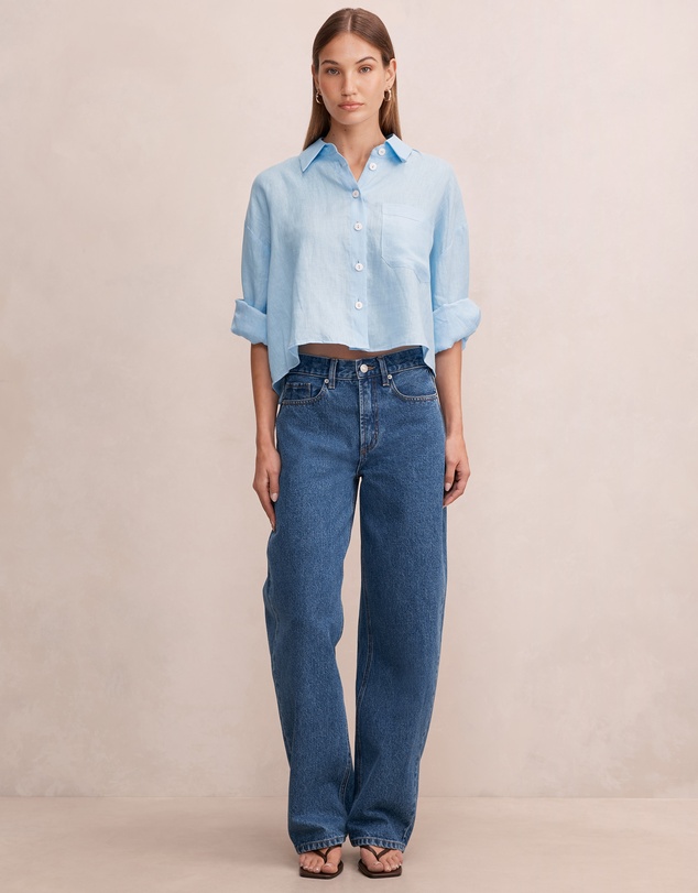 Forever New - Bowie Cropped Shirt