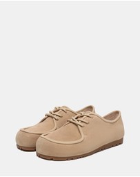 EVERAU - EverAU Ugg Brandon Cow Suede Upper Loafer Oxfords Flats