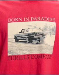 Thrills - Metal and Dust Box Fit Oversize Cropped Tee