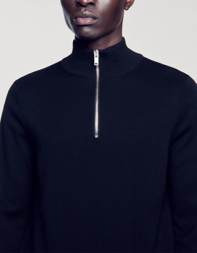 Sandro - Zip Sweater Sweater