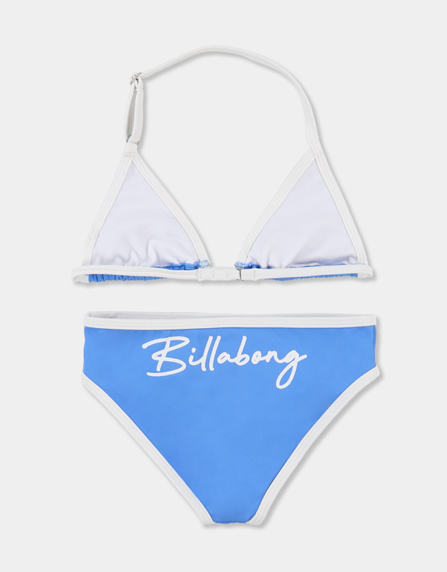 Billabong - Girls 6 to 16 Breaker Squad Slide Tri Two Piece Swimsuit
