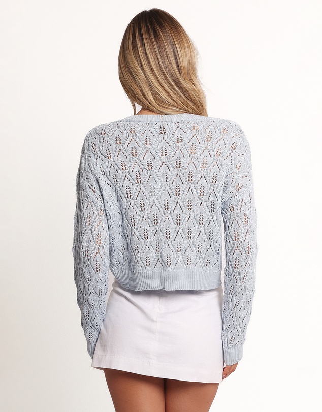 Petal & Pup - Ellen Cardigan - Pale Blue