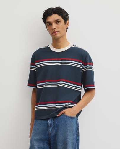 Navy Stripe