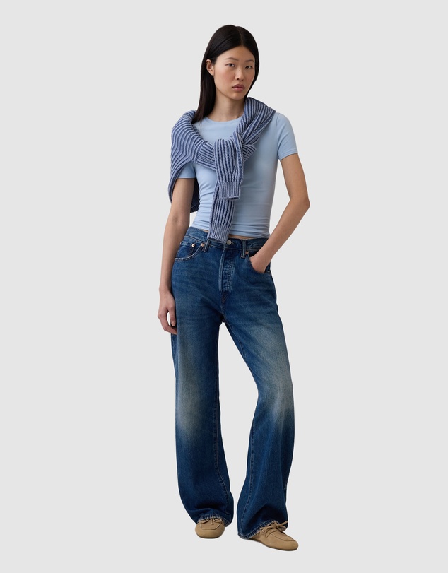 GAP - SS Closeknit Crew Top