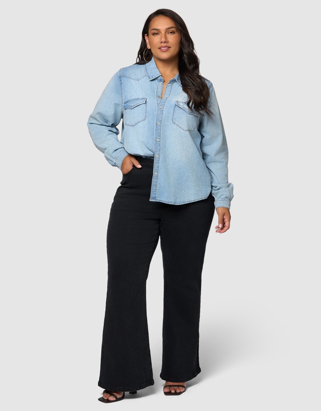 Indigo Tonic - Lyric Denim Shirt