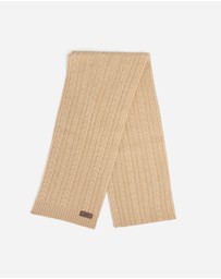 Ozwear Connection Uggs - Ugg Cable Knit Pure Cashmere Scarf