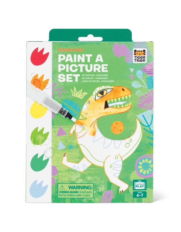 Tiger Tribe - Paint-a-Picture Set - Dinosaurs