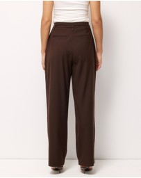 AERE - Bailey Tie Front Pants