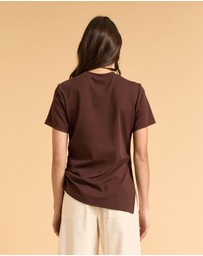 MVN - Rouched Side Tee