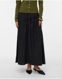 Vero Moda - Tina Asymmetrical Midi Skirt