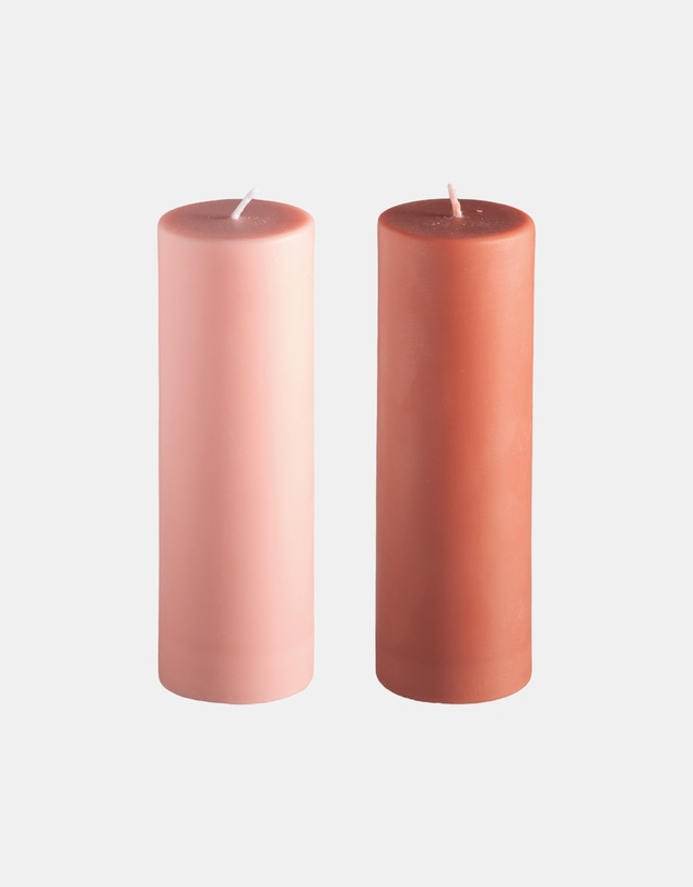 porter green - escc medium pillar candle soy-blend unscented candles
