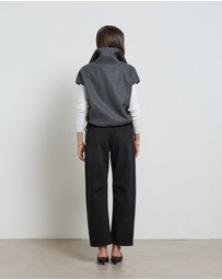DRICOPER DENIM - Dina Cropped Barrel Jeans