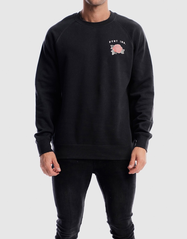 DVNT - Rose Crewneck