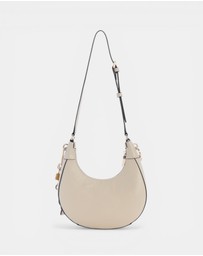 GUESS - Light Taupe Davina Shoulder Bag