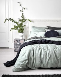 Aura Home - Halo Organic Sateen European Pillowcase