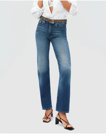 Good American - Good Icon Straight Jeans