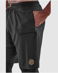 SKINS - SKINS Compression Men's Series-5 Activewear Long Tight T&R Black