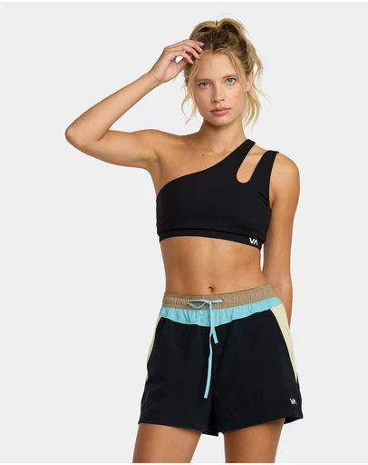 RVCA - Womens VA One Sholder Sports Bra