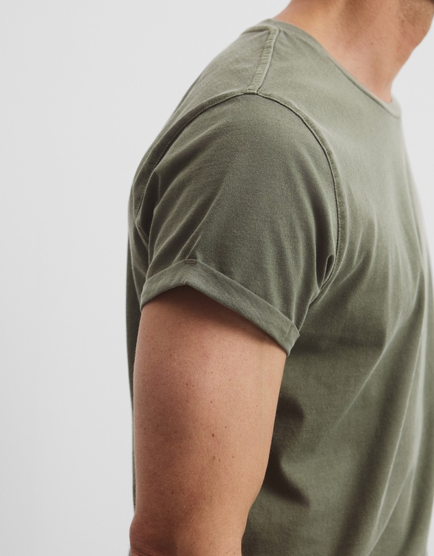 Country Road - Australian Cotton Longline Garment Dye T-shirt