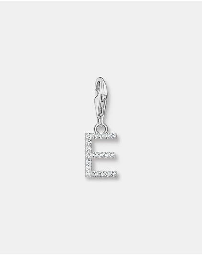 THOMAS SABO - Charm Pendant Letter E Silver