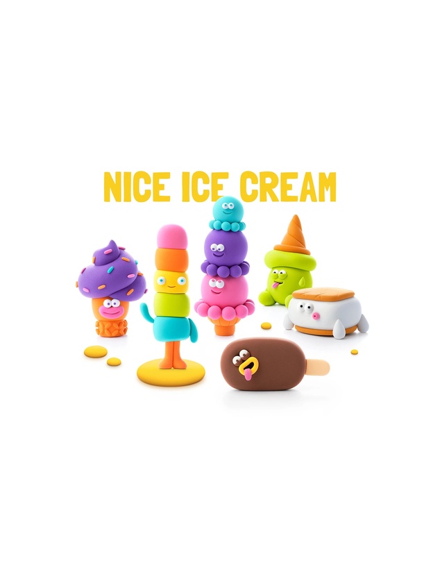 Hey Clay - Nice Ice Cream Set