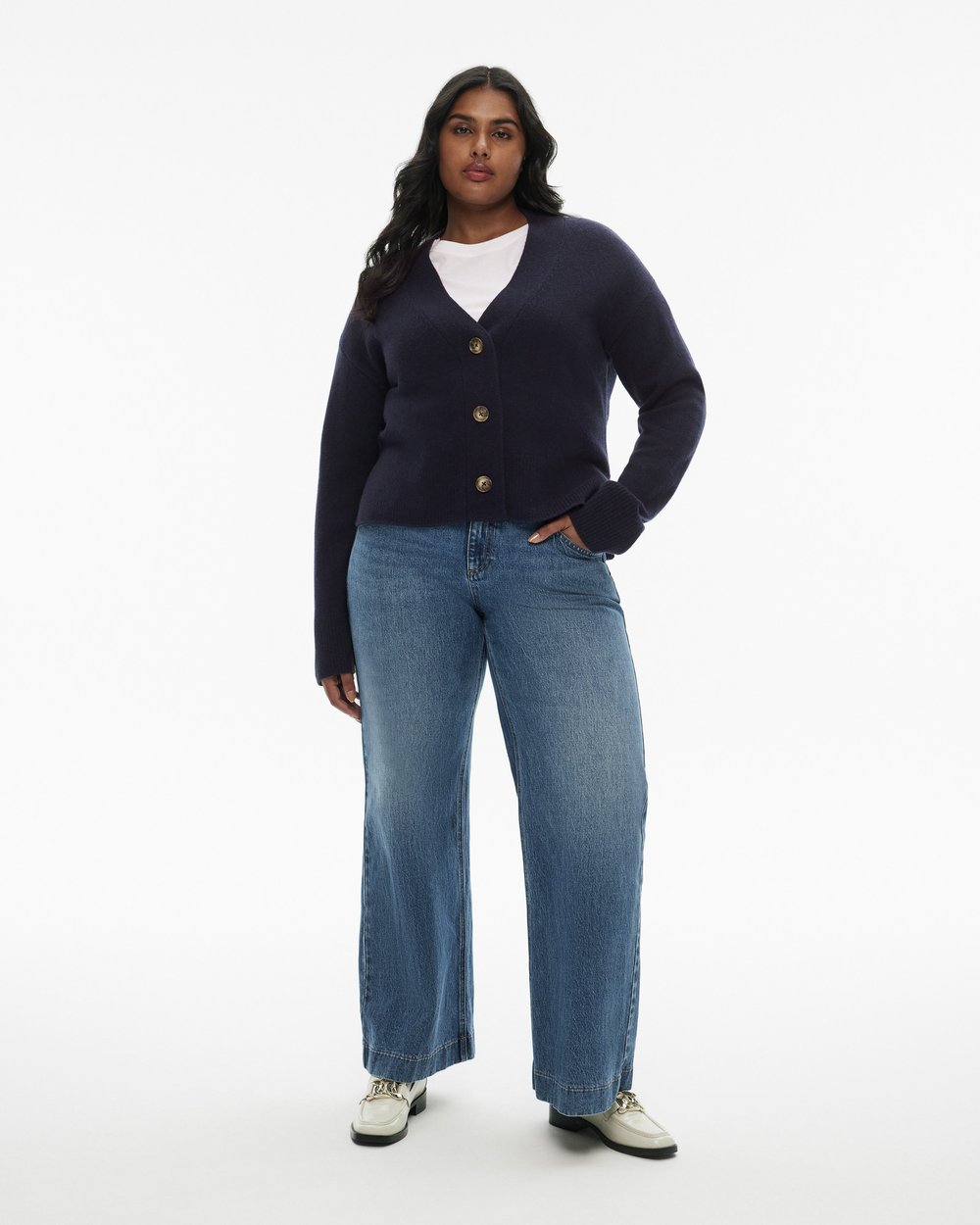Wool Blend Knit Cardigan by Witchery Online | THE ICONIC | New Zealand