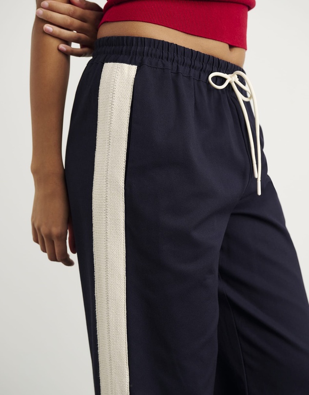Jag - Canvas Contrast Pant