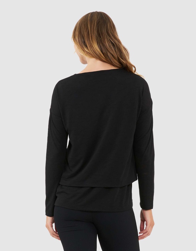 Ripe Maternity - Jazmin Long Sleeve Nursing Top
