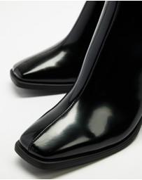 Dazie - Leonie Block Heel Ankle Boots