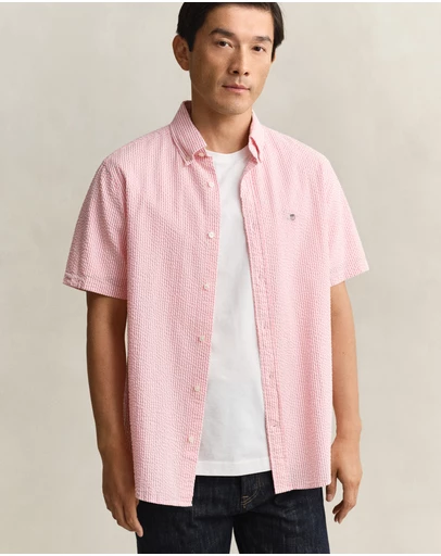 Gant - Seersucker Stripe Short Sleeve Shirt