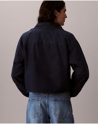 Calvin Klein Jeans - Denim Windbreaker Jacket