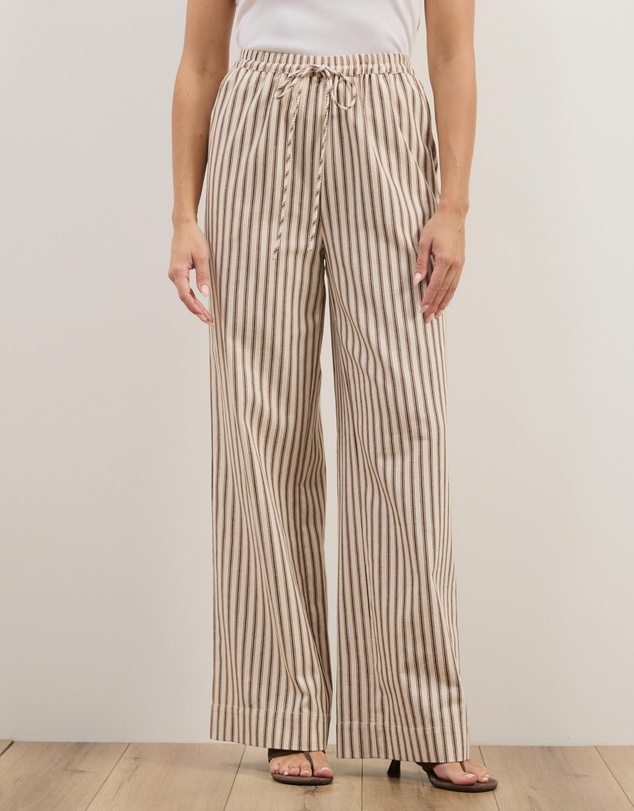 Atmos&Here - Niva Striped Relaxed Pants