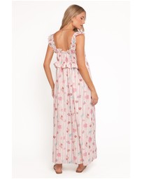 Petal & Pup - Ross Frill Strap Maxi Dress - Beach Print