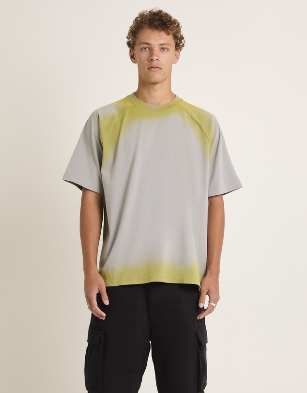 Black Noise White Rain - Liminal Sprayed T-Shirt