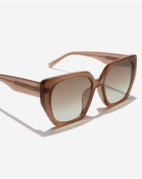 Hawkers Co - HAWKERS - Light Brown Nature Eco BOUJEE  Sunglasses for Men and Women UV400