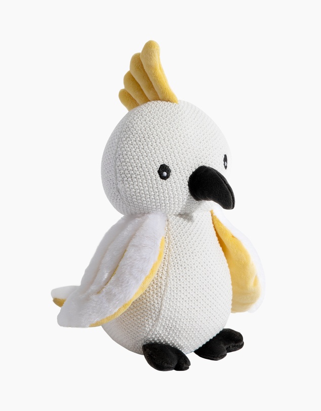 Living Textiles - Knitted Toy - Colin the Cockatoo