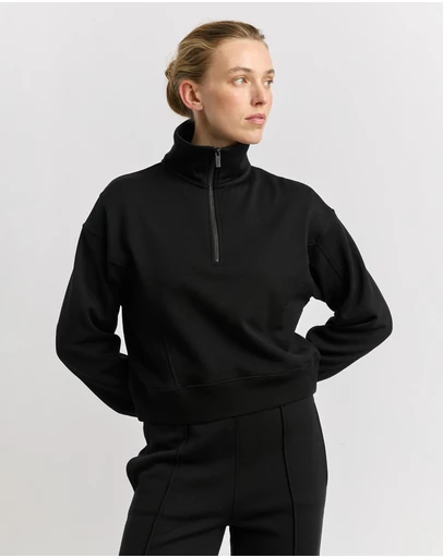 Toorallie - Lounge Cropped Half Zip