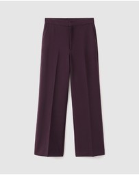 M.N.G - High-Waist Straight Trousers