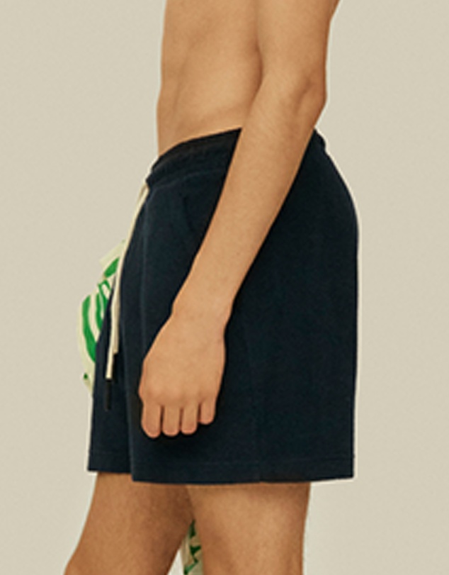 OAS Company - Navy Terry Shorts - Unisex