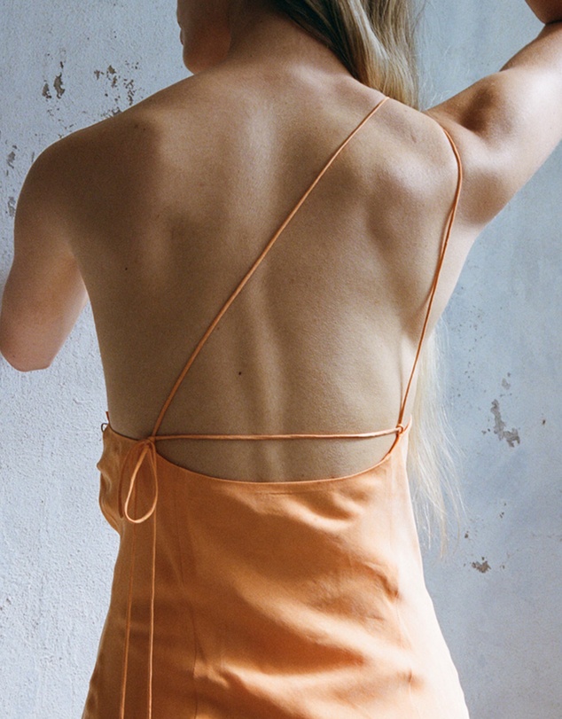 FRIEND of AUDREY - Sabine Cupro Tie Dress