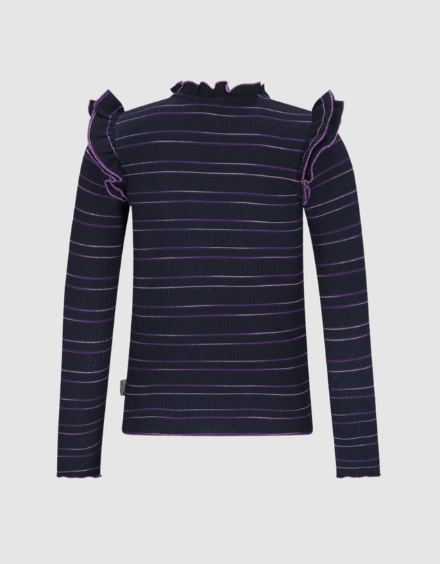 B.Nosy - Tonya Long Sleeve Frill Top - Kids-Teens