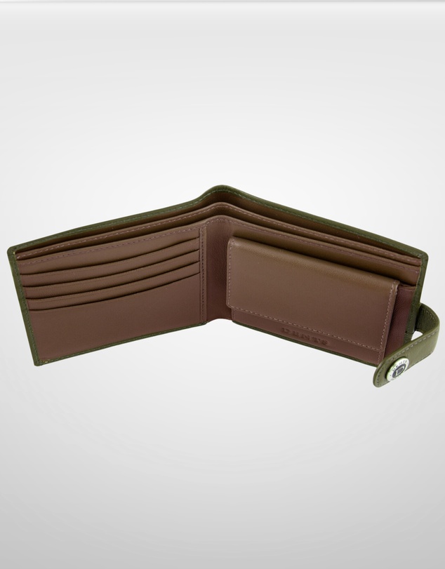 DENTS - Smooth Nappa Leather Bifold Wallet with RFID Blocking and Coin Purse