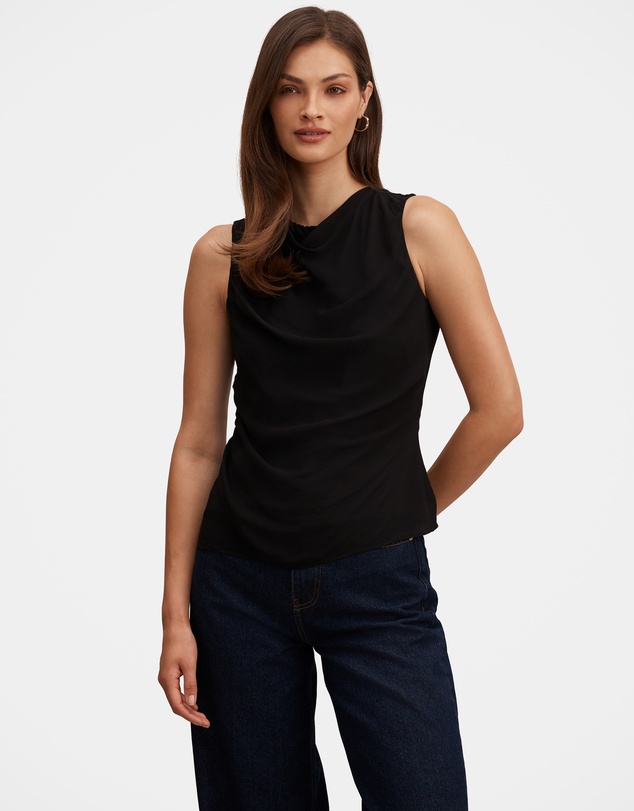 Forever New - Tiffany Draped Sleeveless Top