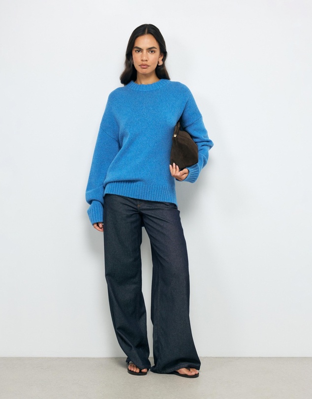 Revibe - Repaired AERE Firi Chunky Merino Wool Jumper - AU 10