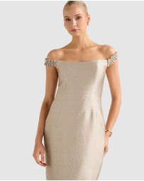 Forever New - Mindy Bardot Ruffle Midi
