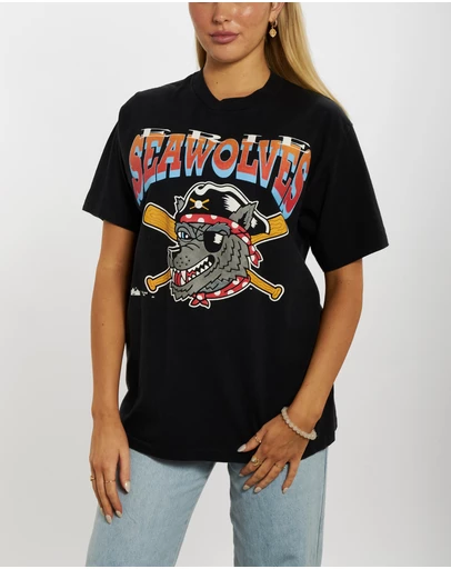 Vintage by The Real Deal - Pre Loved - 1996 MLB Erie Seawolves Tee
