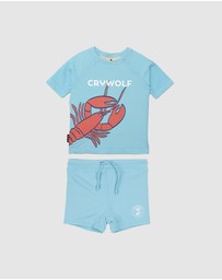 Crywolf - SHORT SLEEVE RASH VEST SET Fresh Lobster