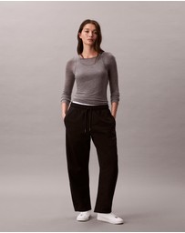 Calvin Klein Jeans - Cotton Terry Barrel Joggers
