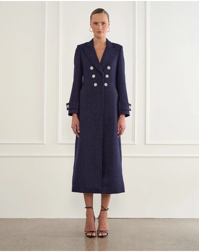 Aqua Blu Australia - Aegaeon Cosette Trench Coat