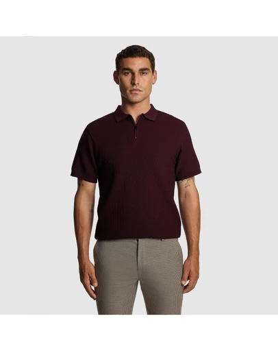 yd. - Wesley Knitted Polo Shirt